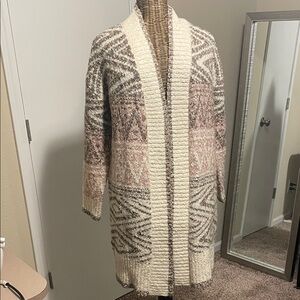 Joie Long Wool Blend Cardigan